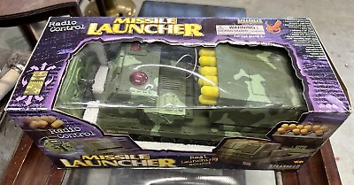 #ad RARE Spearhead MISSILE LAUNCHER Radio Controlled RC Military Series Launching $55.00