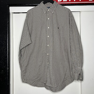 #ad Polo Ralph Lauren Check Plaid Men’s Short Sleeve Blake Shirt Size XL $14.99