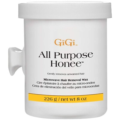 #ad GiGi All Purpose Honee Microwave Hair Removal Wax 8 Ounces $12.59
