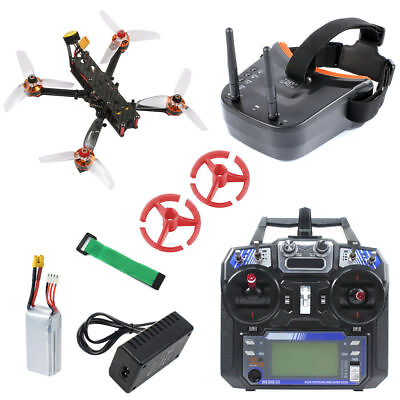 #ad JMT F4 X1 175mm FPV Racing Drone Kit RTF with FPV Goggles Flysky Remote Control $340.64