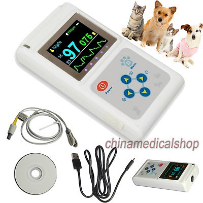 #ad Color Veterinary animal Pulse Oximeter for family or hospital CMS60D VET NEW $99.00