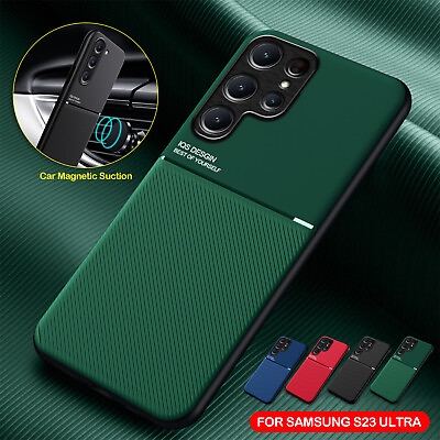 #ad For Samsung Galaxy A14 A54 5G A53 A52 A32A72 A51 Magnetic Shockproof Rubber Case $8.02