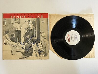#ad Presenting Randy And Ike mega rare folk vinyl LP 1960s NC Copeland Records auto $39.99