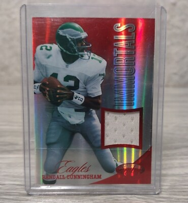#ad 2012 Certified Immortals Mirror Red 199 Randall Cunningham #239 $19.95