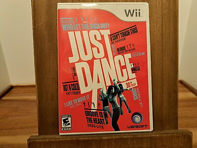 #ad Just Dance Wii Game   2009 Edition Over 30 Hit Tracks to dance to $9.00