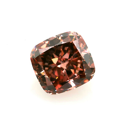 #ad Pink Diamond 0.34ct Natural Loose Fancy Deep Orangy Pink From Argyle Mine PC2 $16500.00