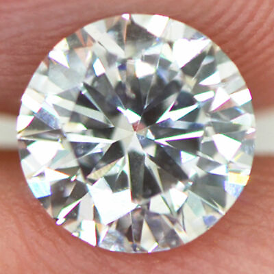 #ad Loose Round Shaped Diamond 1.01 Carat D VS2 Certified Natural Enhanced White $2675.00