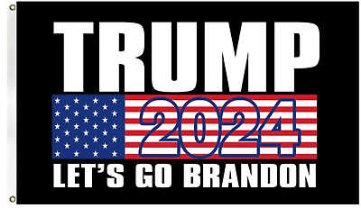 #ad 3x5FT Flag Trump 2024 Let#x27;s Go Brandon Joe Biden Republican Election $7.99