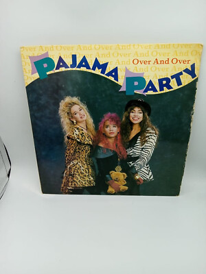#ad PAJAMA PARTY OVER AND OVER VINYL LP $12.22