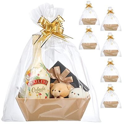 Mimorou22 Pieces Baskets for Gifts Empty Gift Basket Kit Includes 6 Empty Gif $28.19