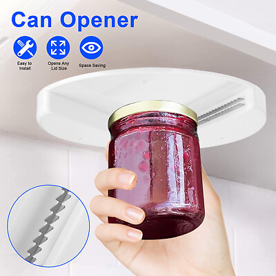 #ad Jar Opener Weak Single Hand Under Cabinet Counter Lid Opening Bottle Cap Remover $10.48