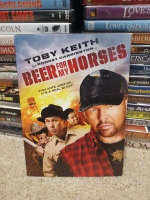 #ad Beer for My Horses DVD 2008 Lionsgate W Slipcover Willie Nelson Toby Keith $13.95