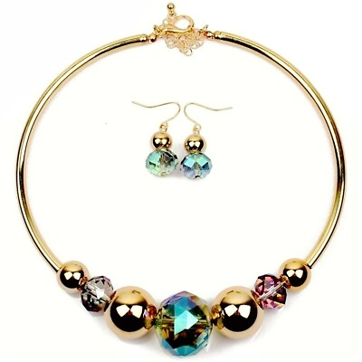 #ad #ad Vintage Jewelry Sets for Women Fashion Statement Necklace Earrings Set Chokers $11.43