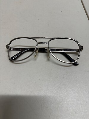 #ad Vintage Eyeglass Frames 120 48 18 Silver Childrens Aviator $19.99