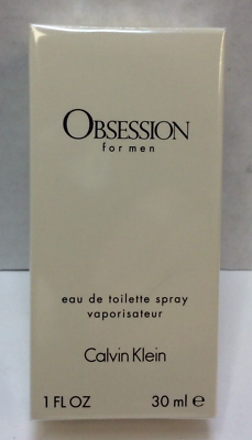 #ad #ad Calvin Klein Obsession 1 Fl Oz 30 ML Men#x27;s Eau de Toilette Cologne CK Spray $16.95