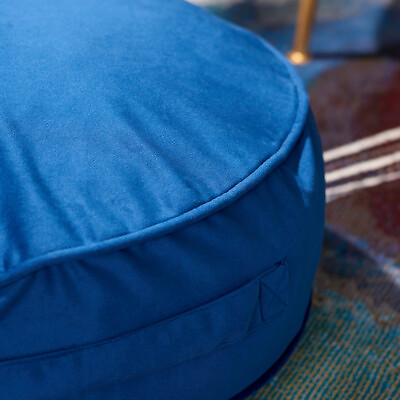 #ad SAFAVIEH Reissa Floor Pillow Royal Blue $132.99