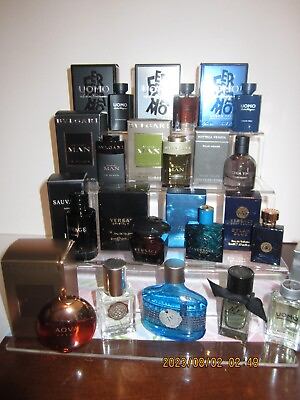 #ad #ad Men#x27;s Hi End Miniature Perfume Fragrances YOU PICK Each Mini Sold Separately NEW $14.00