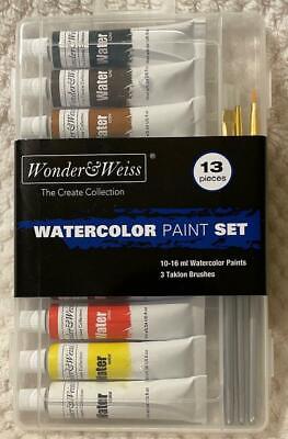 #ad Wonder amp; Weiss The Create Collection 13 Pieces Watercolor Paint Set Brand New $19.33