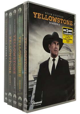 #ad Yellowstone Seasons 1 5 DVD The Complete Series Brand New amp; Sealed USA $25.99