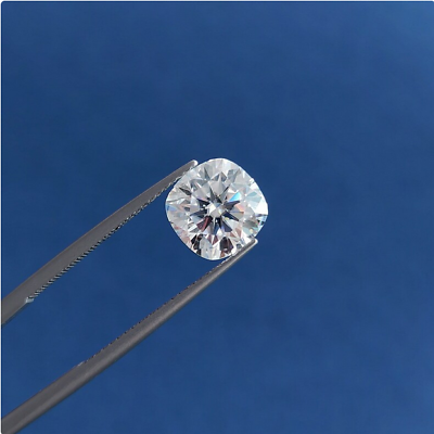 #ad F Super White Loose Moissanite Cushion Brilliant Cut Diamond For Engagement Ring $408.99