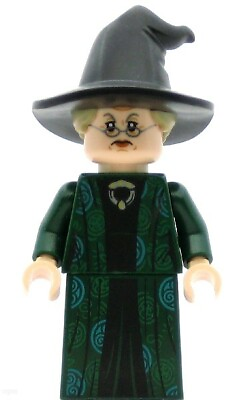 #ad LEGO Harry Potter Minifigure Professor Minerva McGonagall Genuine $7.99