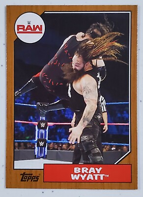#ad 2017 Topps Heritage WWE Bronze Parallel #43 Bray Wyatt $1.99