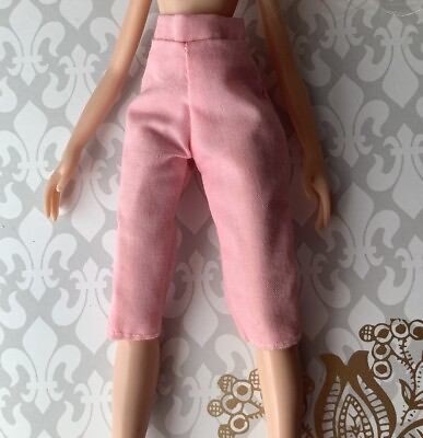 #ad Bratz Doll Clothes Pink Capri Pants $4.99