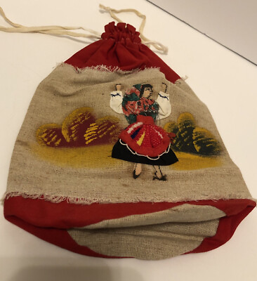 #ad burlap spanish gift bag $7.00