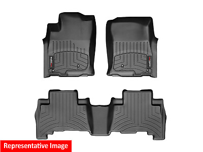 #ad WeatherTech FloorLiner for Ford Ranger Crew Cab 2019 2020 1st 2nd Row Black $229.90