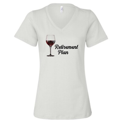 #ad #ad My Retirement Plan is Drinking Wine Shirt Retired Gift Women $19.95