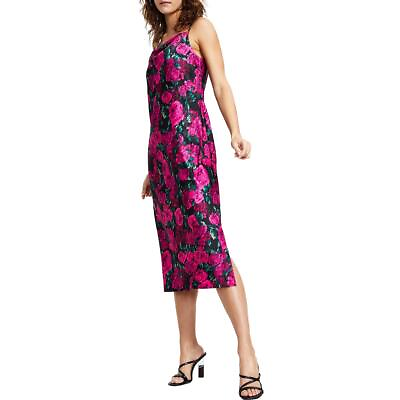#ad Bar III Womens Floral Midi Party Slip Dress BHFO 2649 $8.99