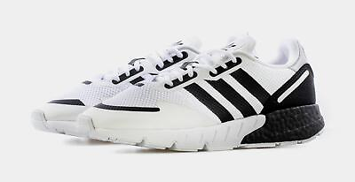 Adidas Men#x27;s Originals ZX 1K Boost Running Training Sneaker White Black FX6510 $62.98