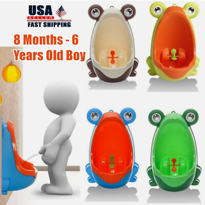 #ad Potty Training Urinal Standing Baby Boys Toilet Toddler Target Frog Pee Trainer $11.20