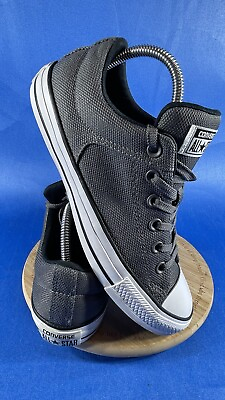 #ad Converse Mens CT High Street Oxford 158999C Gray Running Shoes Sneaker M 7 W 9 $28.99