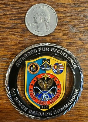 #ad 1st Space Brigade Brigade Commanders Coin # 193 Challenge Coin $79.99