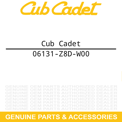 #ad CUB CADET 06131 Z8D W00 Crankshaft Kit S3C GCV190LA Engine $70.95