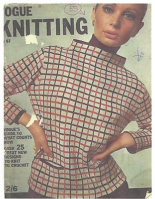 #ad 1965 Vintage KNITTING Pattern V21 By VOGUE $5.80
