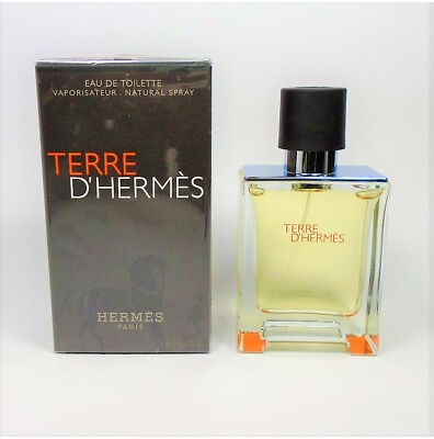 #ad Terre D#x27;Hermes By Hermes EDT for Men 1.7 oz 50 ml *NEW IN SEALED BOX* $45.04