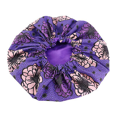 #ad Women Bonnet Double layer Elastic Polyester Comfortable Hair Care Hat Women $9.50
