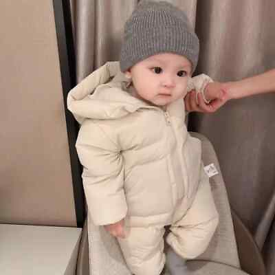 #ad Winter Coats Baby Boys Babie Girls Baby Outwear Jumpsuits Children Clothes $48.56