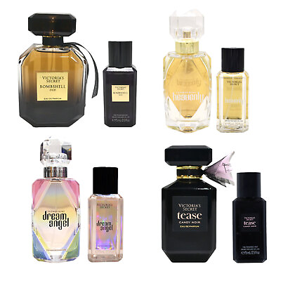 #ad #ad Victoria#x27;s Secret Eau De Parfum 1.7 Fl Oz Mini Mist Gift Set Perfume Spray Edp $54.99