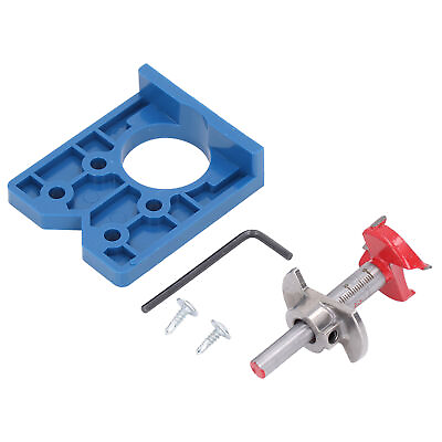 #ad Hinge Jig Drill Guide 35mm Drilling Tool Kit For Door Furniture ECO $11.54