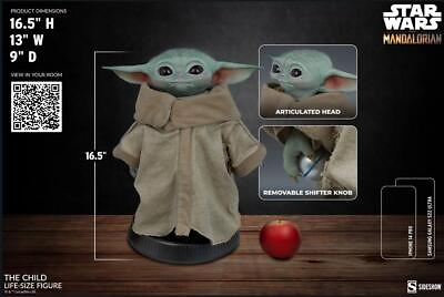 #ad The Child Life Size Figure Star Wars Sideshow Collectible $399.99
