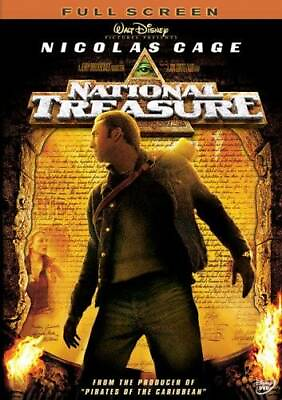#ad National Treasure Full Screen Edition DVD VERY GOOD $3.98