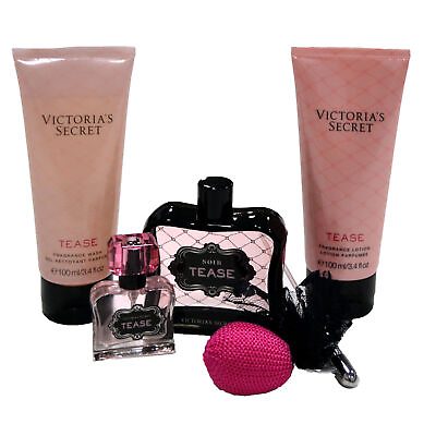 #ad Victoria#x27;s Secret Gift Set 4 Piece Perfume Edp Fragrance Wash Lotion Vs New $59.99