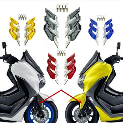 #ad CNC Front Fork Fender Side Mudguard Sliders For 2015 2022 YAMAHA N max X Max $53.99