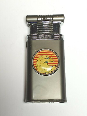 #ad Eagle USA American Flag Push Button Refillable Butane Lighter $6.99