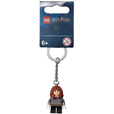#ad NEW Hermione Granger LEGO Harry Potter Minifigure Keychain Exclusive 854115 $12.00