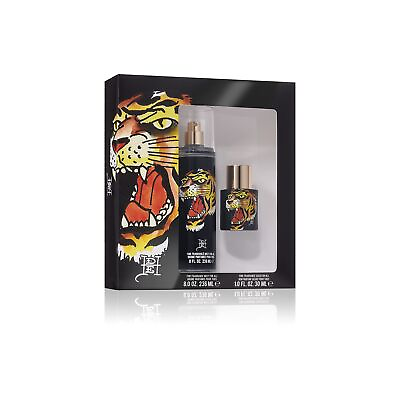 #ad #ad Ed Hardy Men amp; Women#x27;s Fragrance Set by Ed Hardy Eau De Parfum Tiger Ink 2 Pi... $18.79