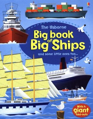 #ad Big Book of Big Ships Usborne Big Book of Big Things... by Minna Lacey Hardback $8.67
